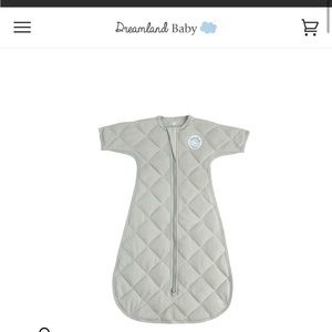 NWOT Dream Weighted Transition Swaddle Size 6-9 months in moon grey